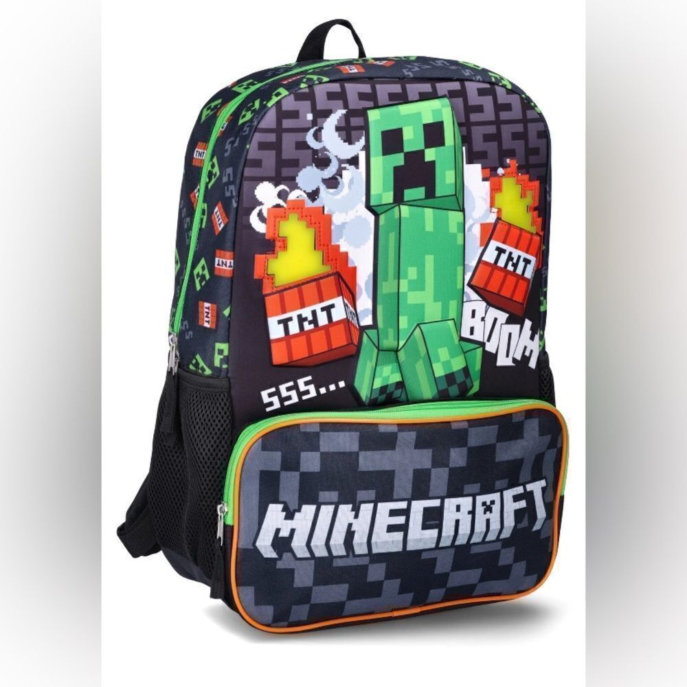 Minecraft TNT Light Up Backpack - Picture 4 of 7